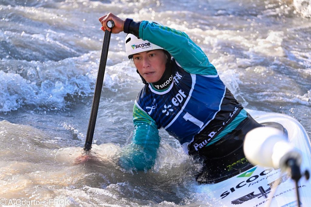 Ana Sátila ganha mais um ouro na Copa do Mundo de Canoagem Slalom