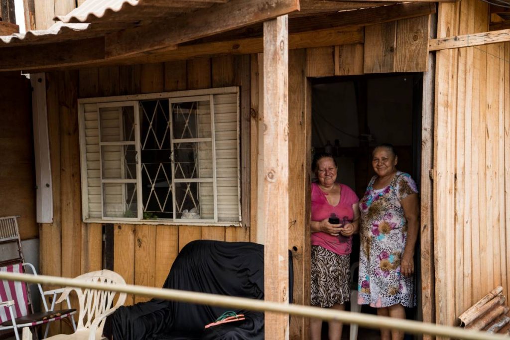 Moradoras relatam o dia a dia na ocupação do Portal da Foz