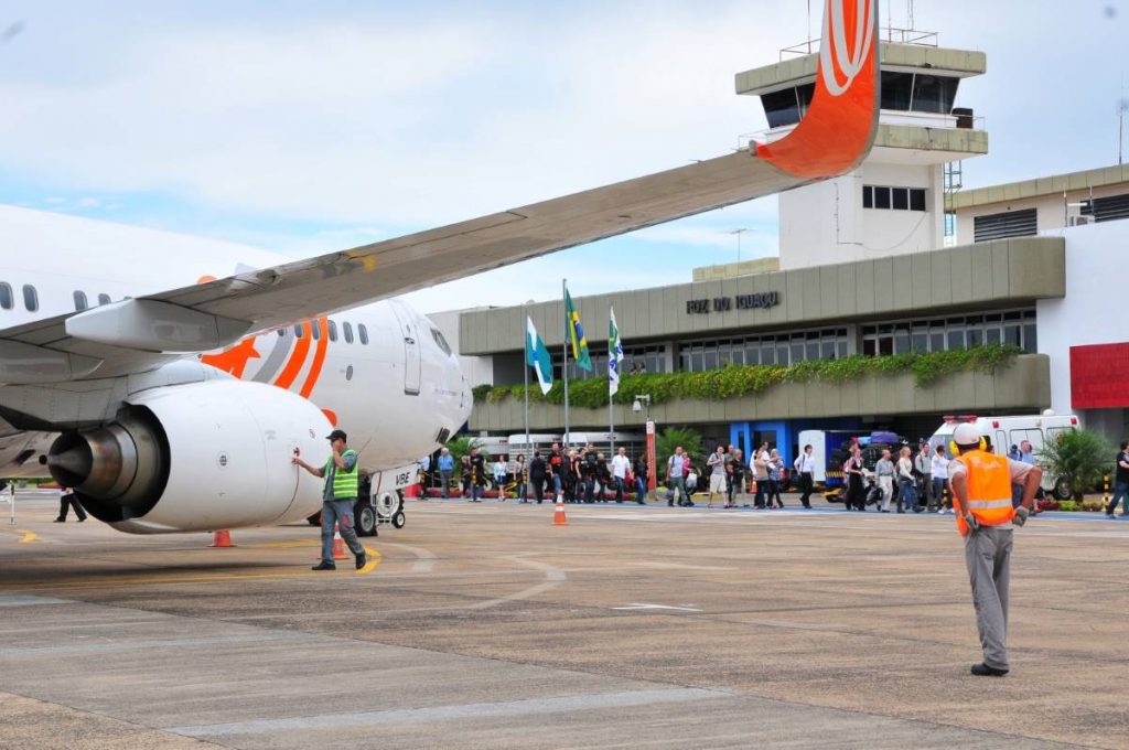 Aeroporto de Foz do Iguaçu recebe 949 mil passageiros em 2021