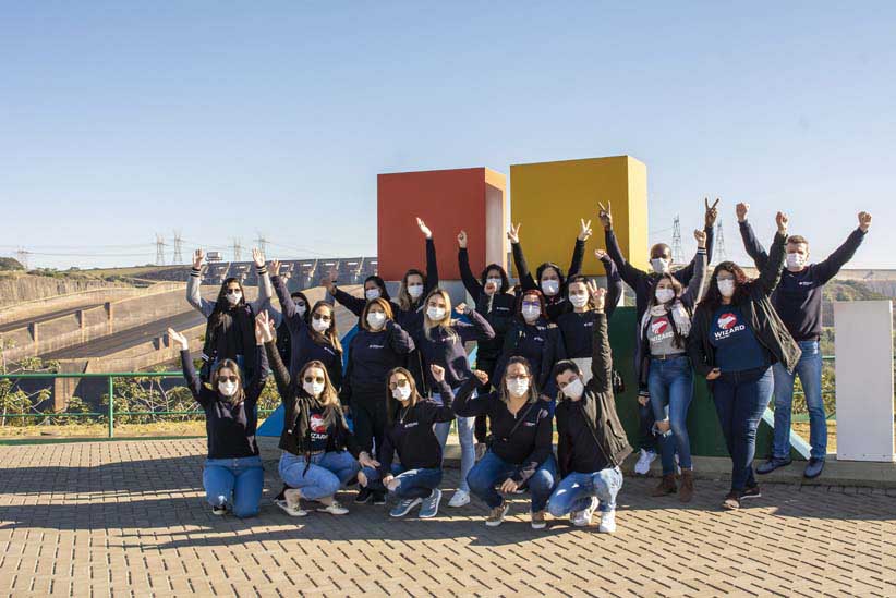 Colaboradores da Wizard estão promovendo as atrações iguaçuenses que encantam os visitantes.