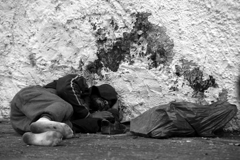 O número de moradores de rua no Brasil teve um crescimento de 211% em dez anos.  Foto: Marcos Labanca/Arquivo