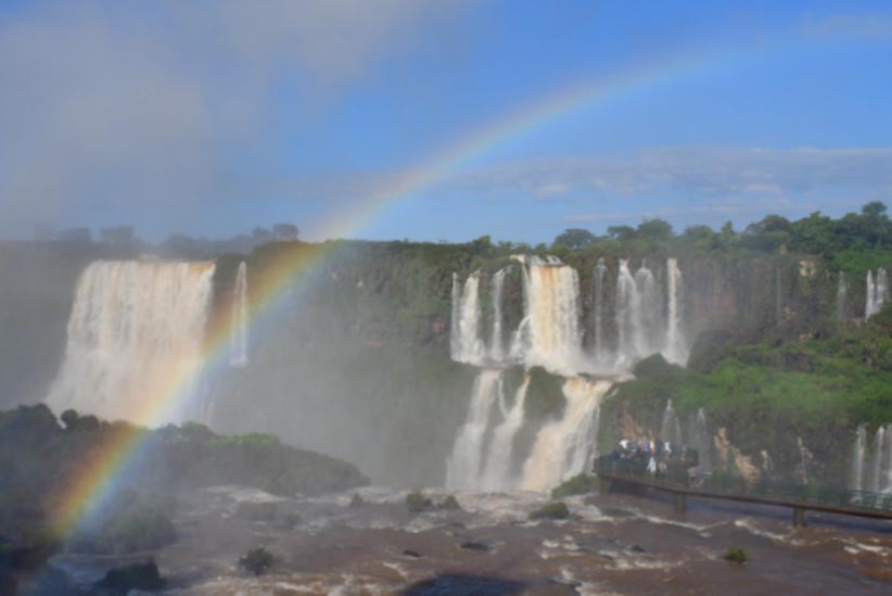 A previsão é de dias ensolarados em Foz do Iguaçu. Foto: Edison Emerson #FotoEquipeCataratas