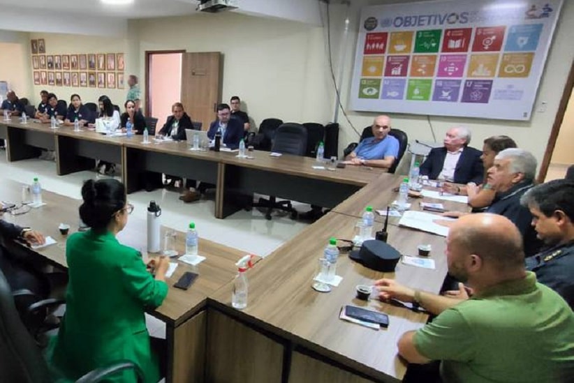 Encontro na tarde de quinta-feira (16) teve a participação de representantes das principais instituições. Imagem: Gentileza/Câmara de Comércio e Serviços