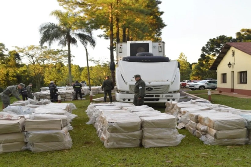 Por ordem do Poder Judiciário, material foi destruído devido à perda da cadeia de refrigeração. Imagem: Gentileza/GNA