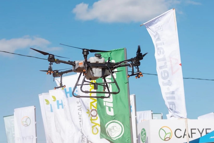 Drones de uso agrícola estiveram entre os destaques da edição anterior da feira. Imagem: Gentileza/Innovar