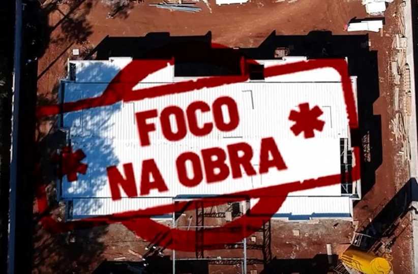 Mapa on-line mostra a situação de 65 obras públicas de Foz do Iguaçu