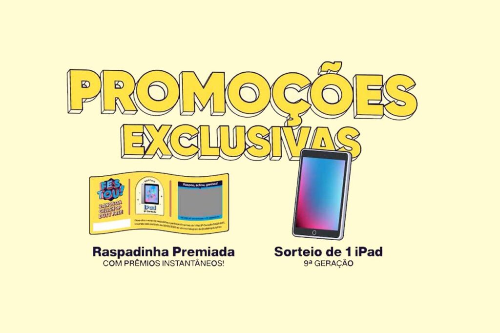 Últimos dias para ganhar prêmios incríveis da Cellshop Duty Free