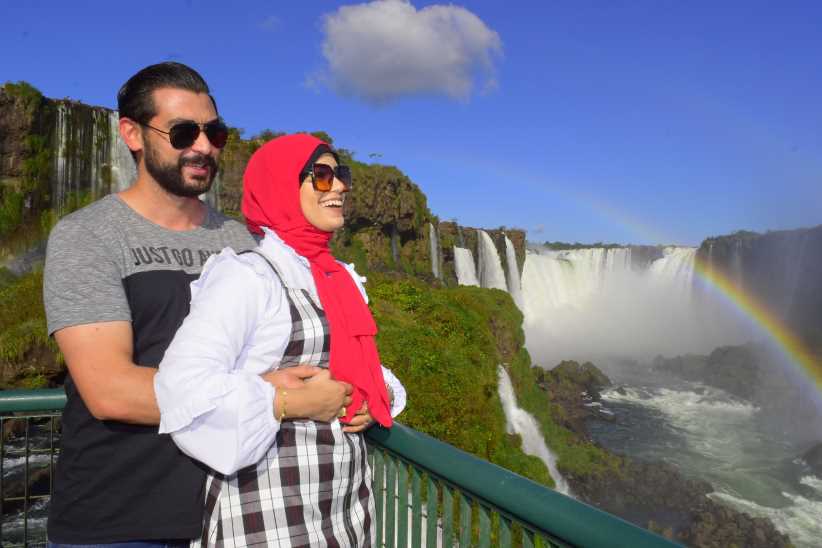 Cataratas do Iguaçu recebe 25 mil visitantes, metade vinda de outros países