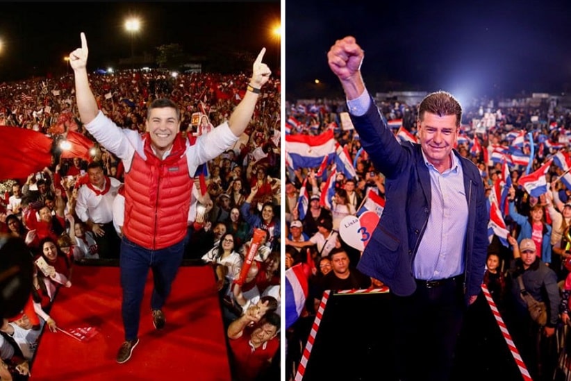 Eleições no Paraguai: presidenciáveis encerram campanha com comícios