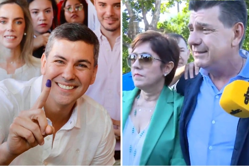 Eleições no Paraguai: principais candidatos à presidência votaram pela manhã
