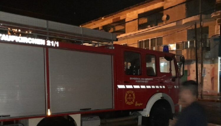 Noite de segunda e madrugada de terça foram de muito trabalho para os agentes da corporação. Imagem: Gentileza/Bombeiros Voluntários de Puerto Iguazú