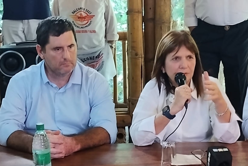 Pré-candidata à presidência da Argentina faz visita à fronteira