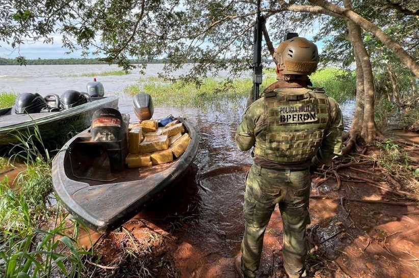 Polícia de fronteira eleva em mais de 300% as apreensões de barcos