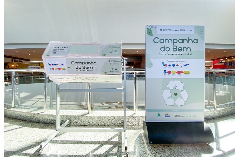 Campanha do Bem: Shopping Catuaí Palladium e Lions Clube arrecadam lacres e tampas de garrafas