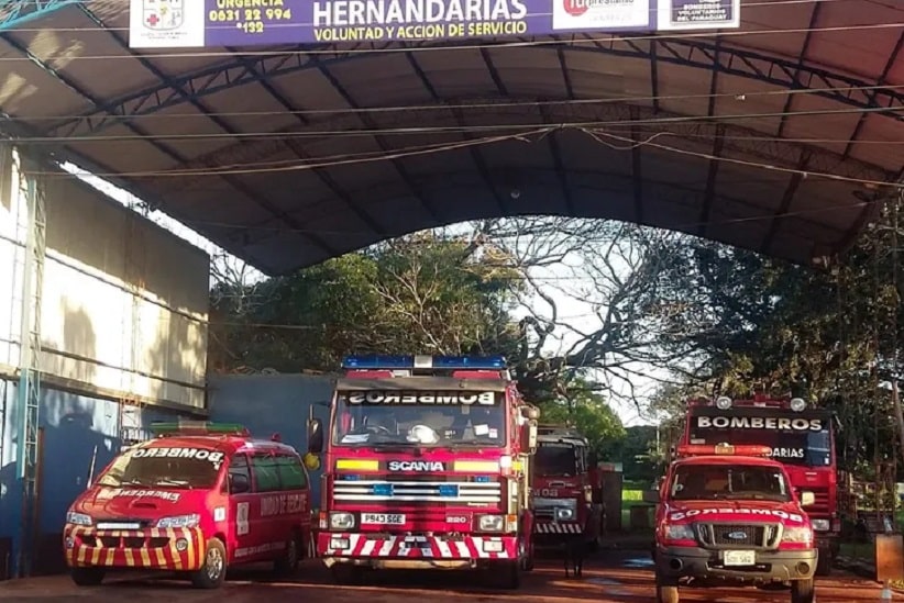 Por falta de verbas, bombeiros de Hernandarias encerram serviços