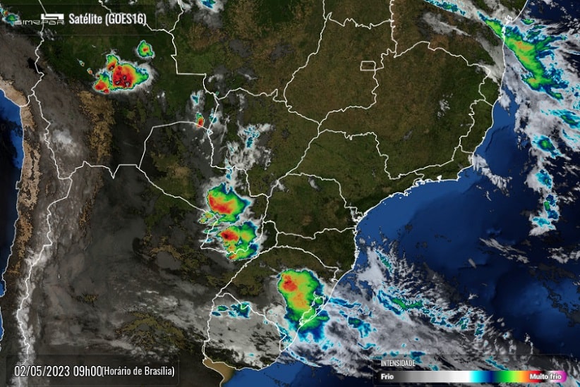 Primeira semana de maio terá chuvas em Foz do Iguaçu – veja a previsão