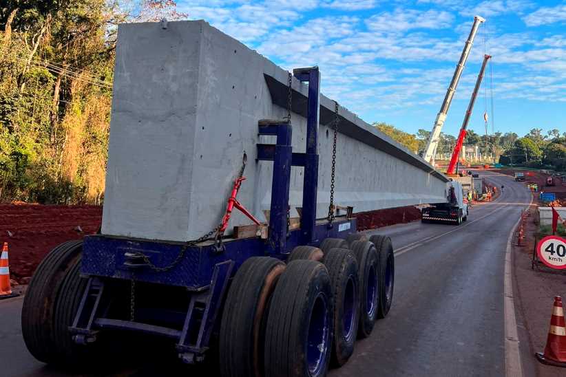 Obra da Rodovia das Cataratas somou R$ 15 milhões; veja o andamento