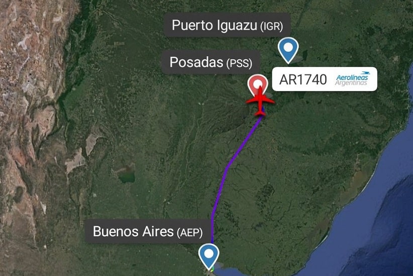 Avião que vinha para a fronteira faz pouso de emergência na Argentina
