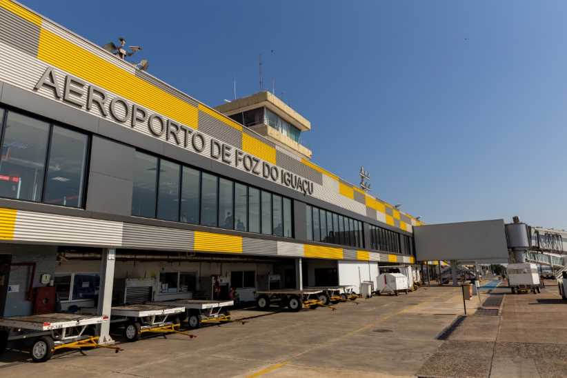 Quase 150 mil passageiros passaram pelo Aeroporto de Foz do Iguaçu em maio