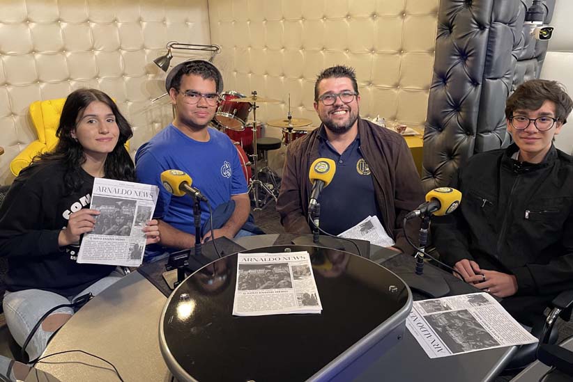 Colégio Estadual Arnaldo Busato promove comunicação cidadã