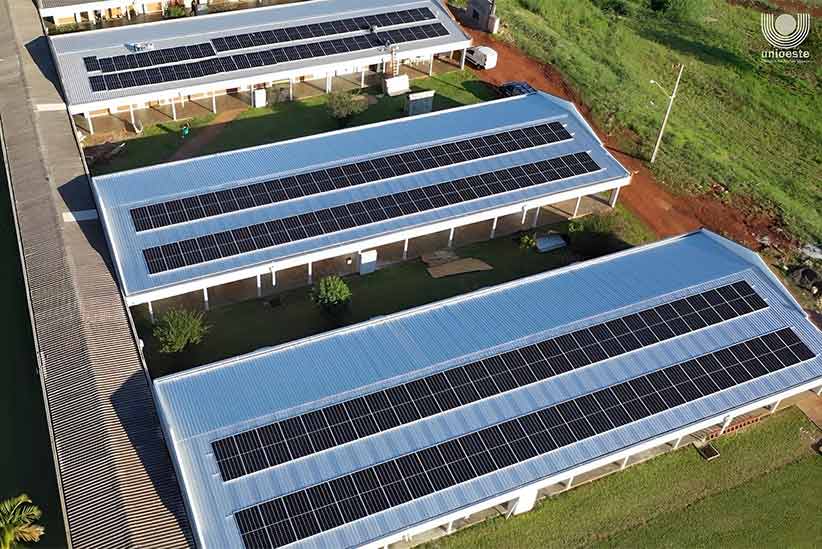 Com placas solares, Unioeste/Foz passa a produzir sua própria energia