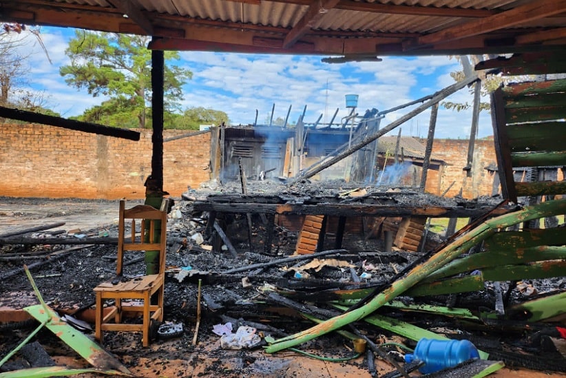 Após incêndio, lar de idosos de Hernandarias precisa de doações