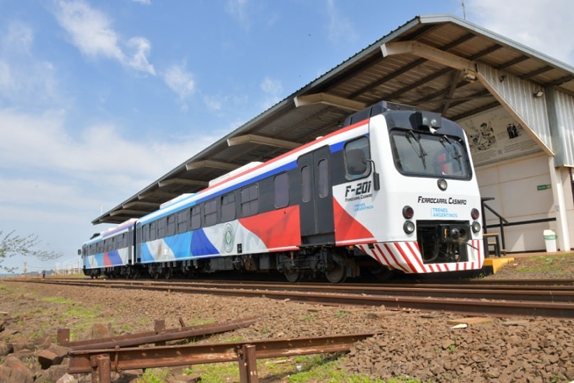 Manutenção paralisa trem na fronteira entre Paraguai e Argentina