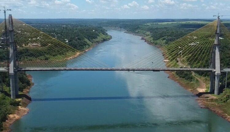Data de inauguração da Ponte da Integração Brasil-Paraguai ainda não foi definida. Foto: Gentileza/Consórcio Ponte