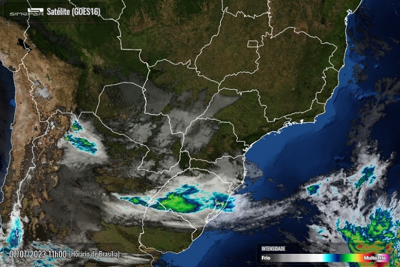 Fim de semana poderá ter chuvas em Foz do Iguaçu