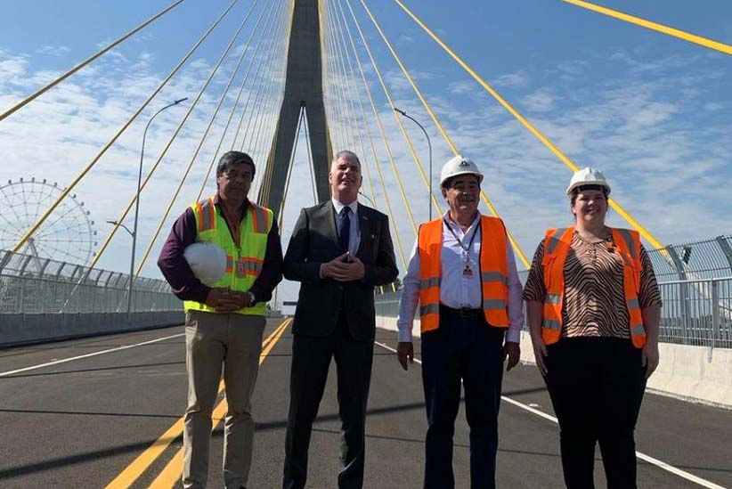 Embaixador dos EUA visita Itaipu e Ponte da Integração