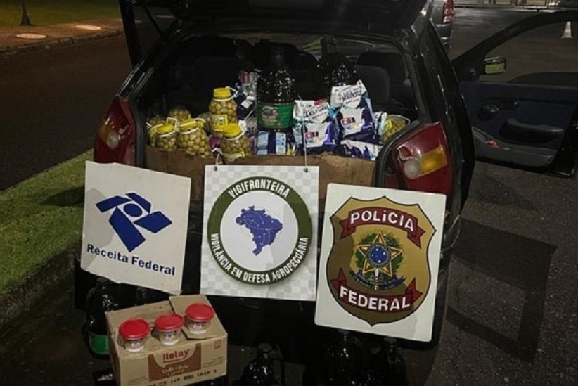 PF prende dois e confisca veículos na fronteira com a Argentina