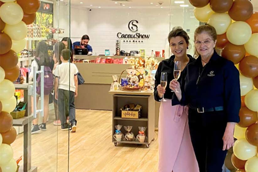 Cacau Show inaugura nova loja no Shopping Catuaí Palladium