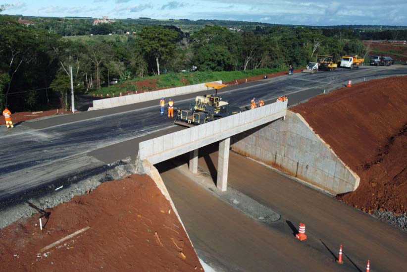 Perimetral Leste tem 24,7% de execução em Foz do Iguaçu – veja as fotos