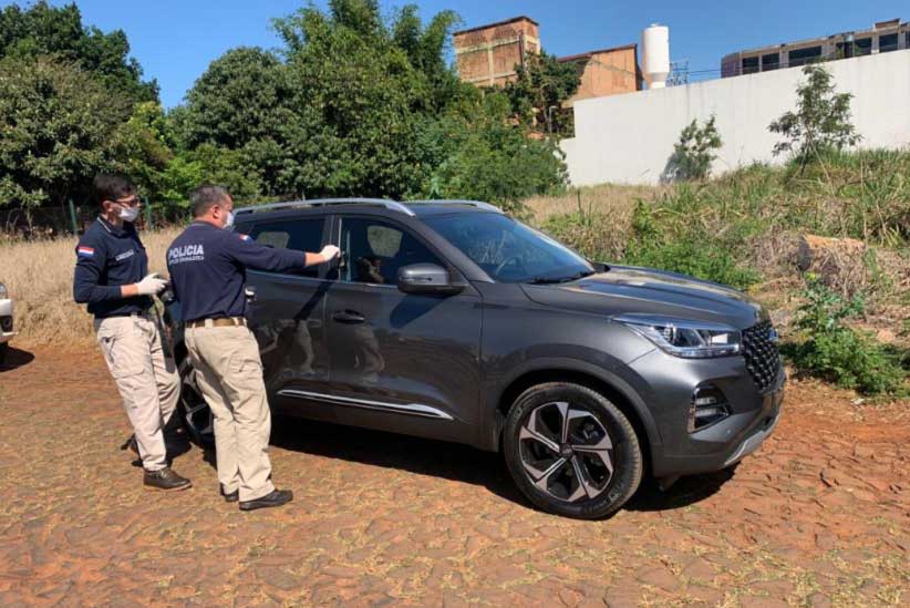 Veículo de policial brasileiro é recuperado no Paraguai