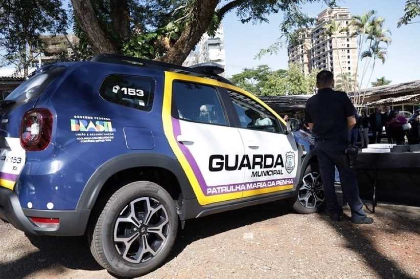 Patrulha Maria da Penha ganha reforço de 3 novas viaturas em Foz do Iguaçu