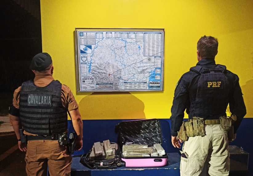 Adolescente é apreendida com droga em ônibus de Foz do Iguaçu a Florianópolis