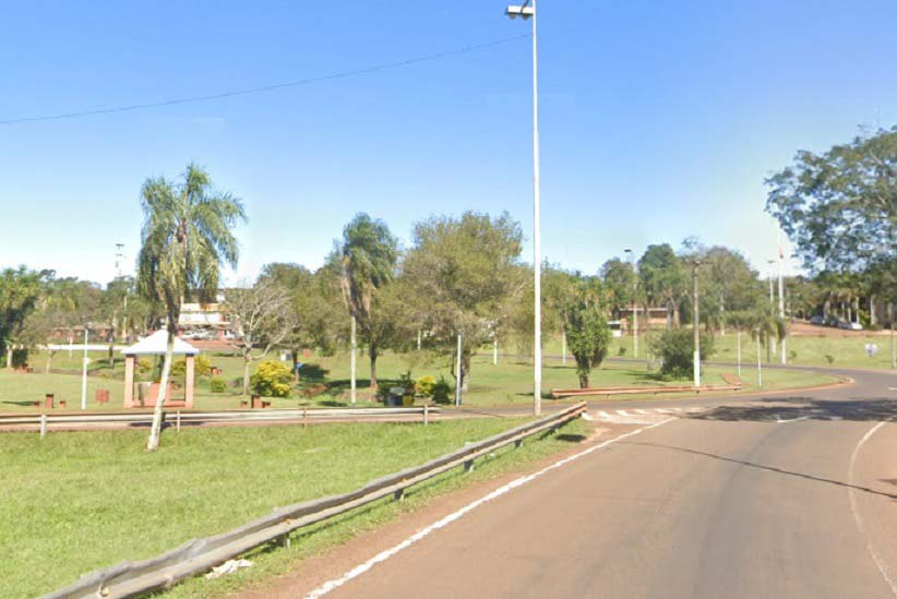 Concentração será no trevo da Rodovia Nacional 12 com a Avenida Victoria Aguirre. Imagem: Google Street View