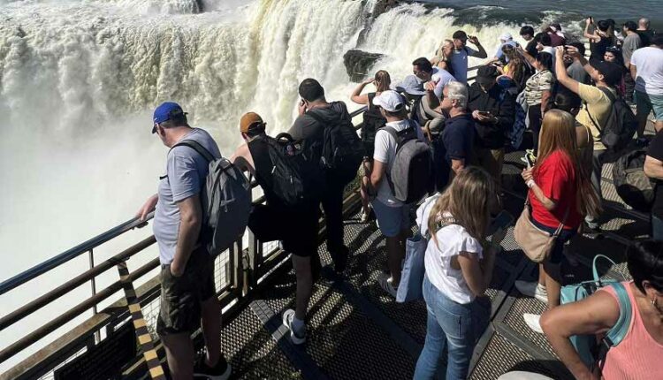 Reaberto em março, mirante da Garganta do Diabo é o ponto mais procurado da unidade de conservação. Foto: Gentileza/Parque Nacional Iguazú