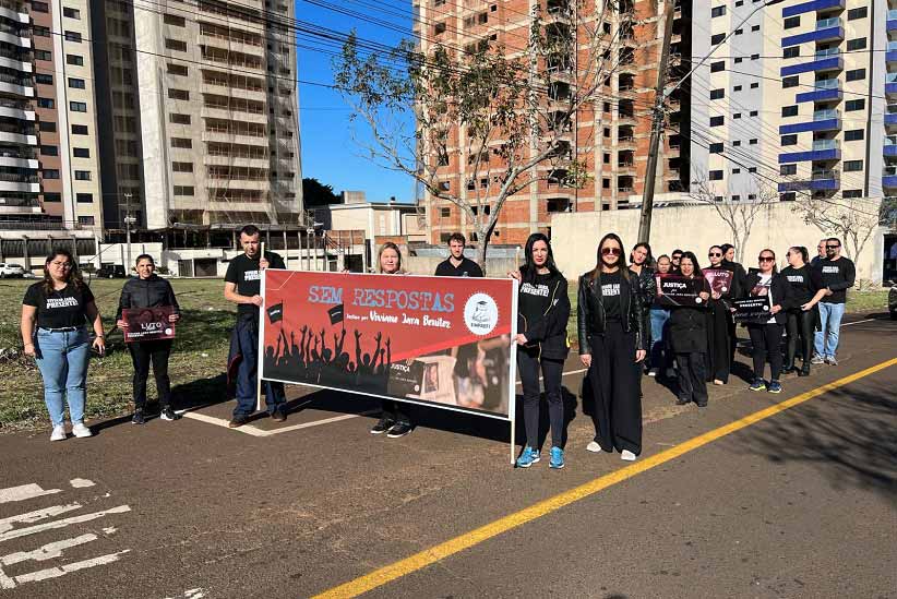 Passeata pede que investigação da morte de Viviane Jara seja concluída