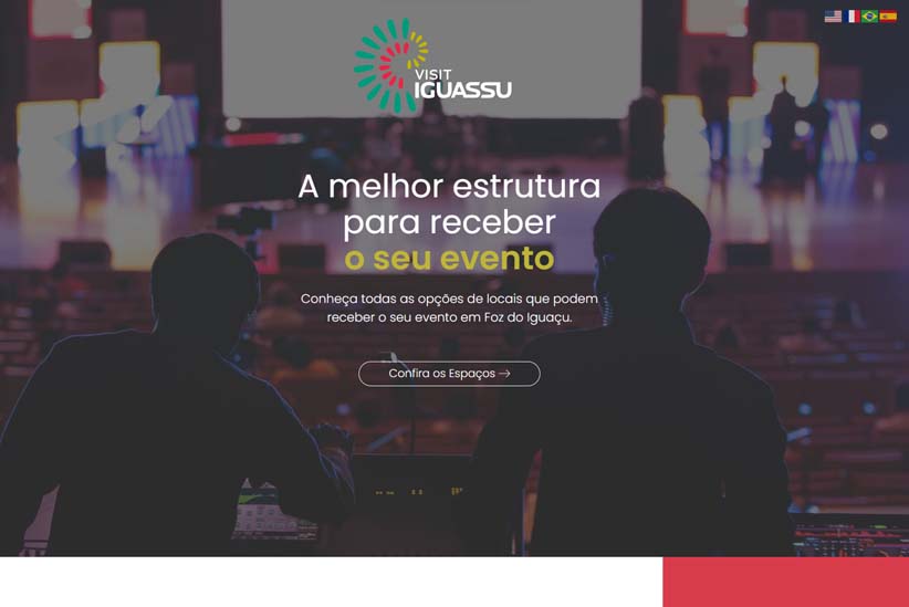 Visit Iguassu lança site focado em eventos