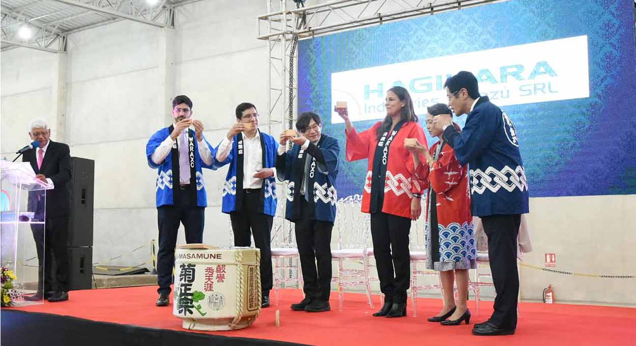 Multinacional japonesa Hagihara inaugura fábrica no Paraguai