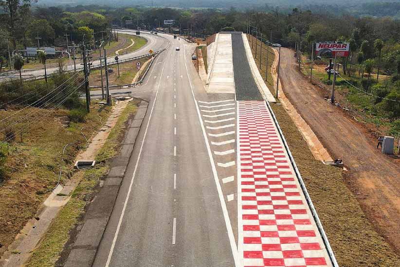 Rodovia entre Ciudad del Este e Assunção terá área de escape