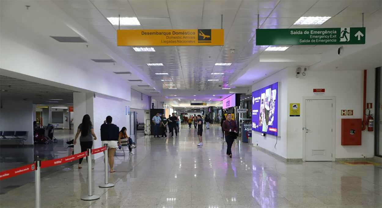 Movimento no Aeroporto de Foz está 38% maior do que em 2022