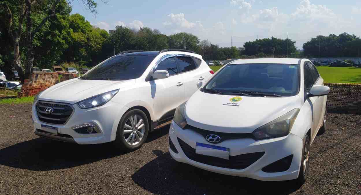 PM recupera dois veículos no Jardim Panorama em Foz do Iguaçu