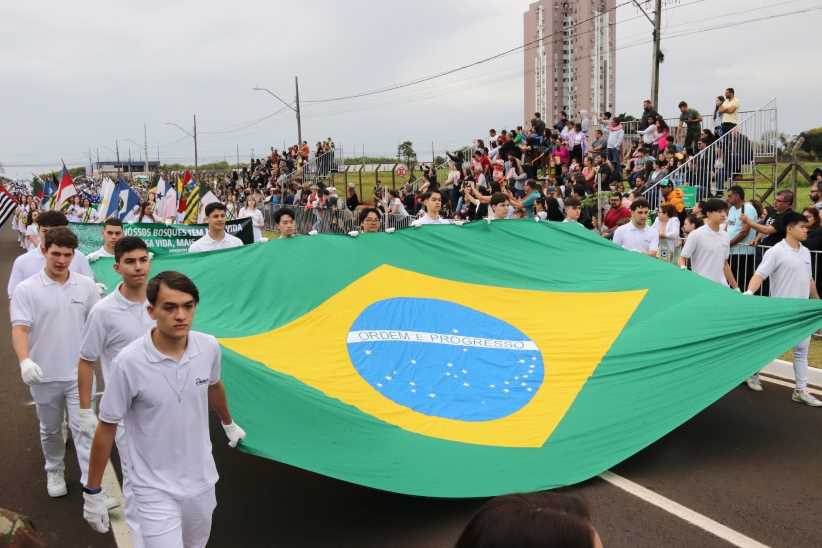 Foz do Iguaçu comemora a Independência do Brasil; veja a galeria de fotos
