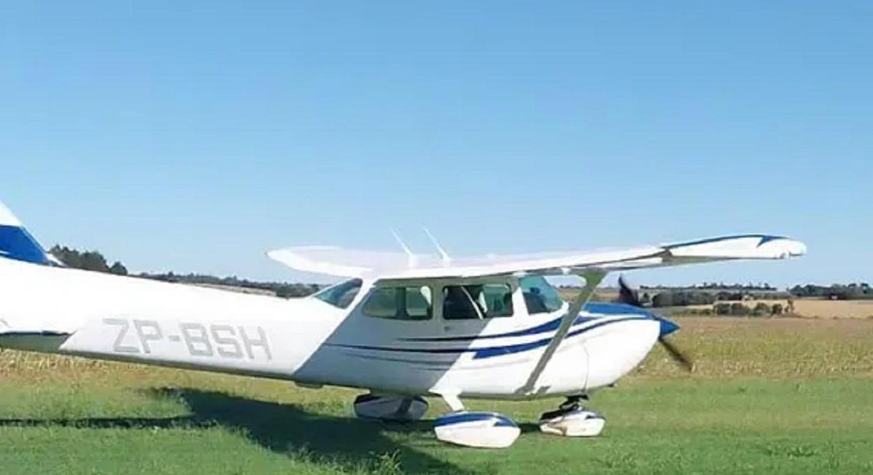 Grupo armado rouba aeronave no lado paraguaio da fronteira