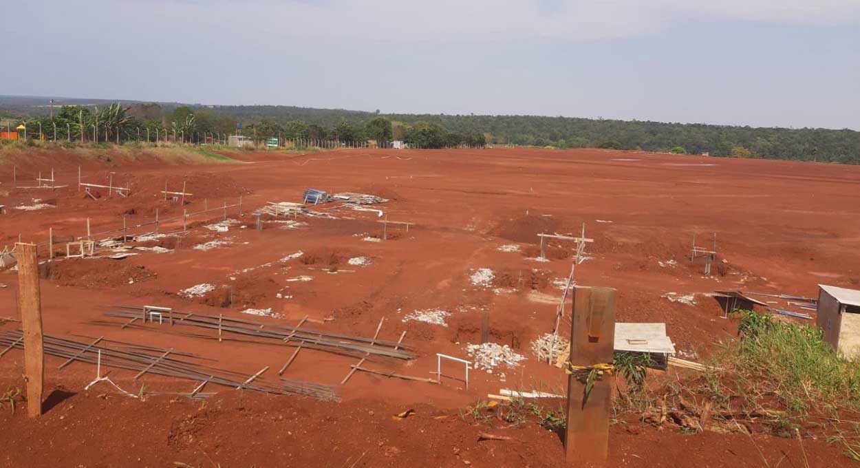 Ponte da Integração: obra do novo porto seco avança no Paraguai