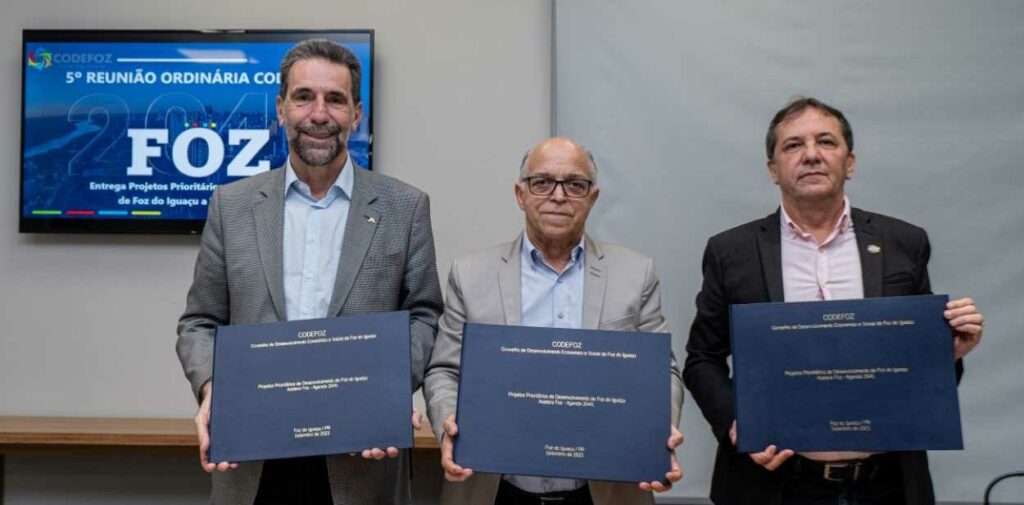 Desenvolvimento de Foz do Iguaçu é pactuado por Itaipu, prefeitura, Codefoz e PTI
