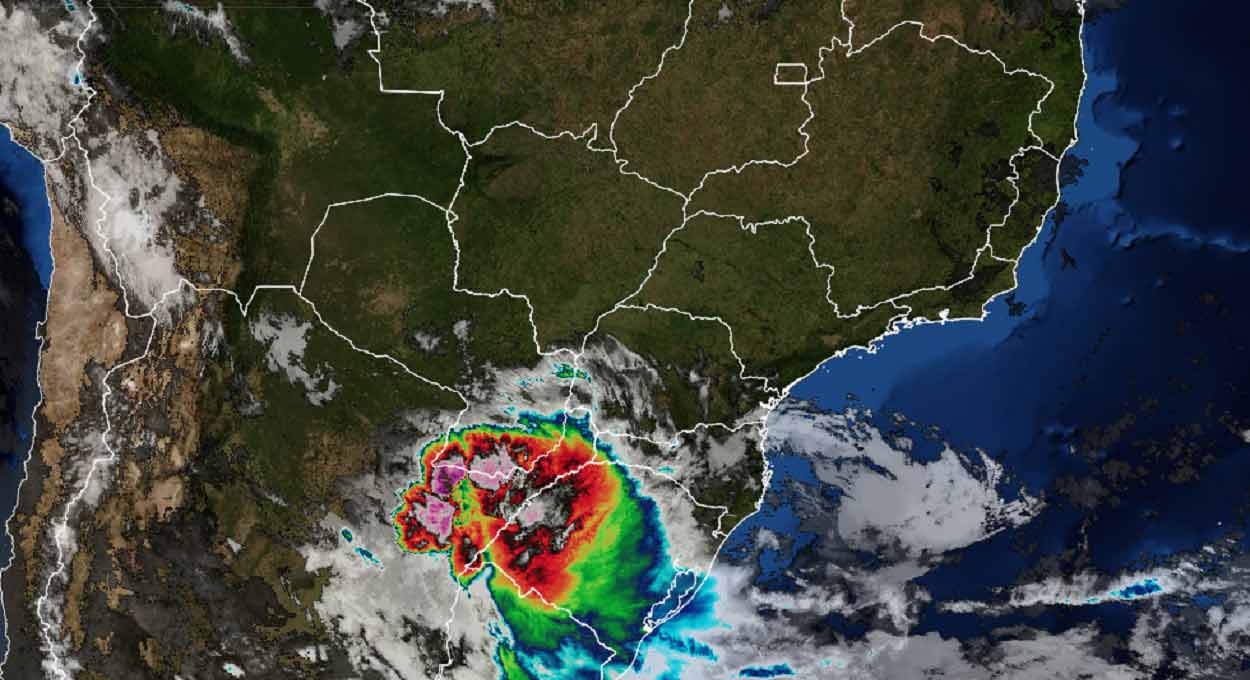 Semana tem previsão de chuvas fortes em Foz do Iguaçu
