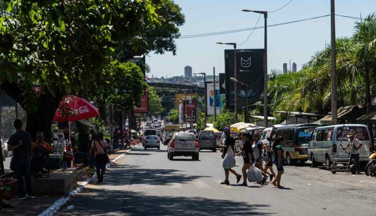 Ciudad del Este espera grande movimento daqui até a temporada de férias. Foto: Marcos Labanca/H2FOZ